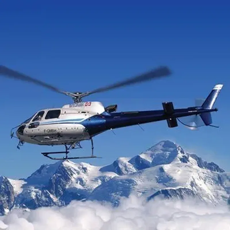 Week-end Vol en Hélicoptère au Mont-Blanc