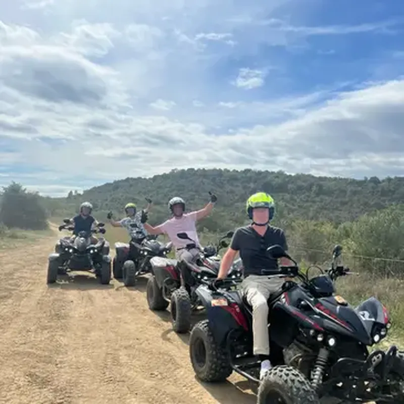Randonnée en Quad en Ardèche