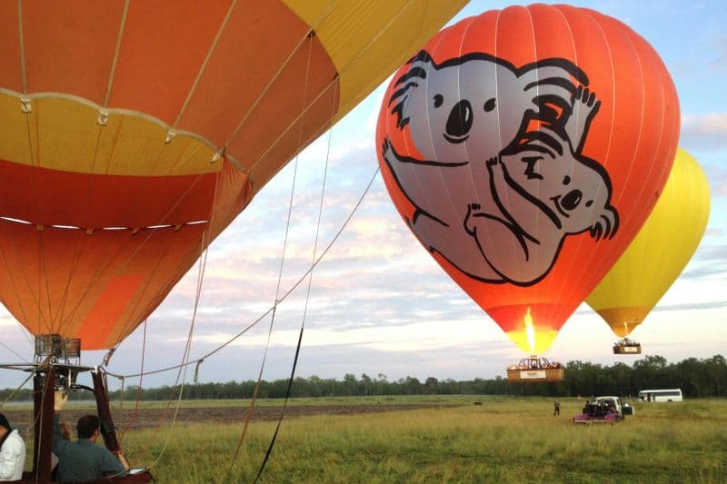 Gold Coast : Expérience en montgolfière + boisson