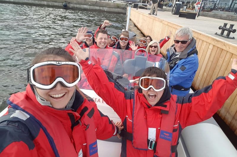 Stockholm : Excursion en bateau à moteur + Fika suédois