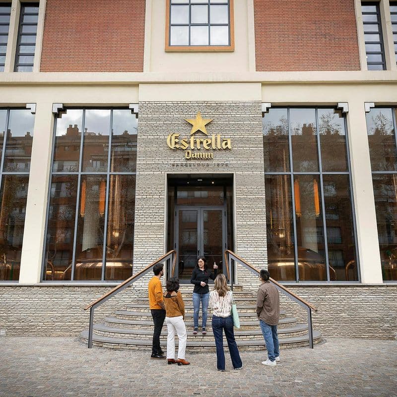 Visite guidée de la brasserie Old Estrella Damm + dégustation de bière