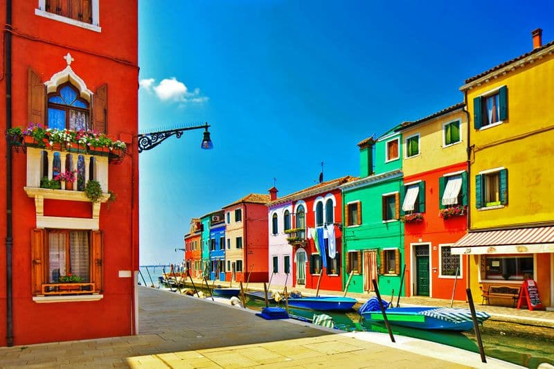 Murano, Burano et Torcello : excursion en bateau depuis la place Saint-Marc