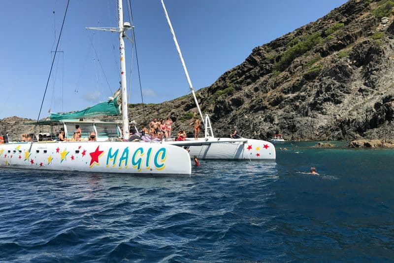 Parc naturel du Cap de Creus : Excursion en catamaran depuis Roses