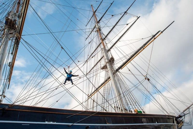 Cutty Sark : Ticket pour l'escalade des gréements