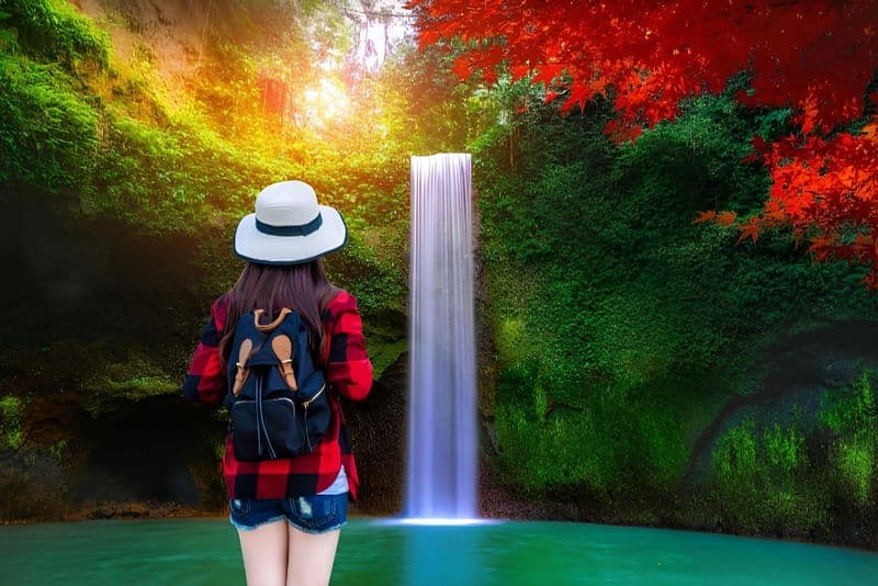 Visite des chutes d'eau de Bali : Cascade de Tibumana, Tukad Cepung, Cascade de Tegenungan