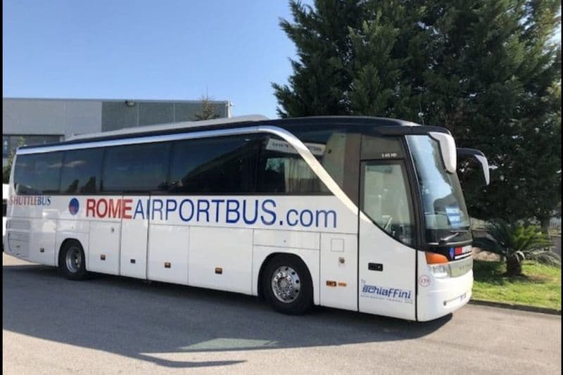 Aéroport de Ciampino : Transfert en autocar vers/depuis Rome Termini