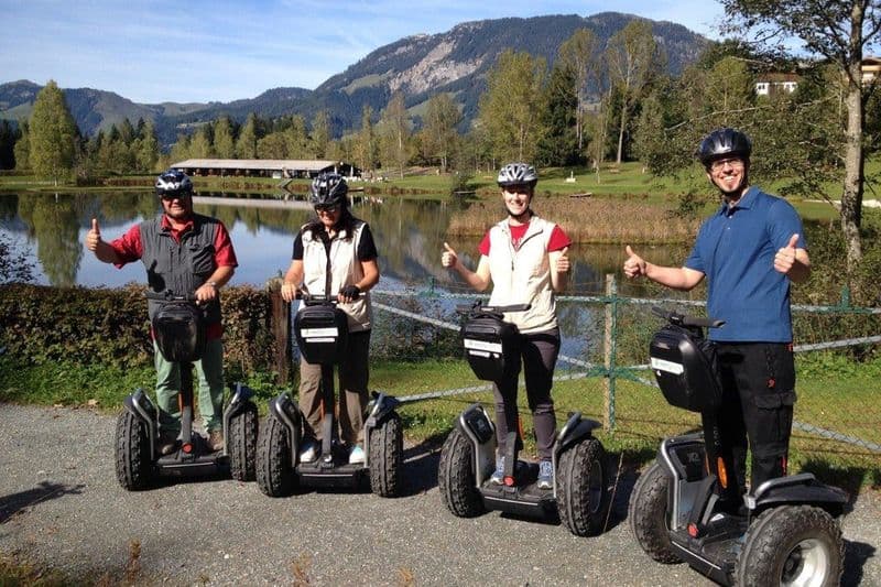 Johann in Tirol : Visite guidée en Segway