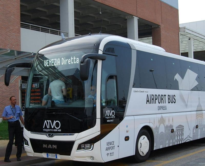 Aéroport Marco Polo : Bus aller simple depuis le centre ville de Venise