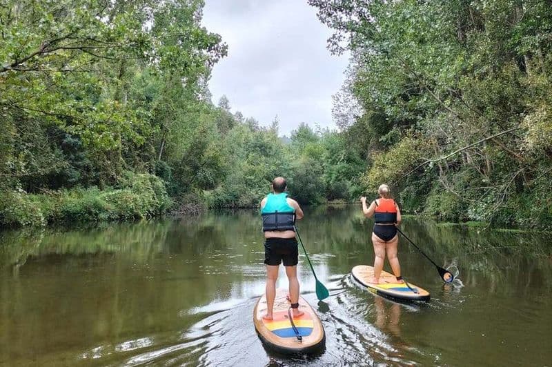 Stand Up Paddle : Tour de la rivière Arda avec transfert depuis Porto