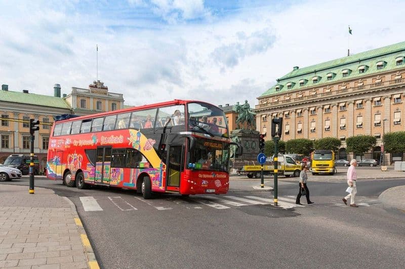 City Sightseeing Stockholm : Visite guidée en bus (Hop-On Hop-Off)