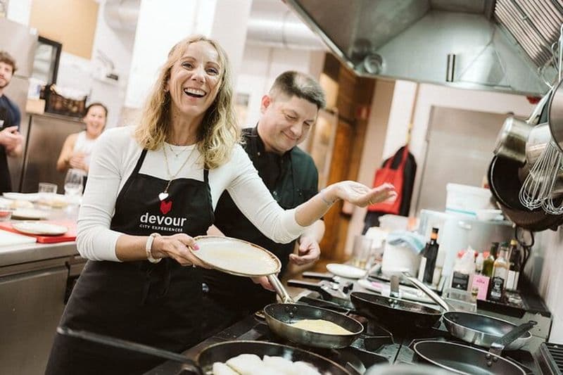 Cours de cuisine basque authentique dans la vieille ville de Saint-Sébastien