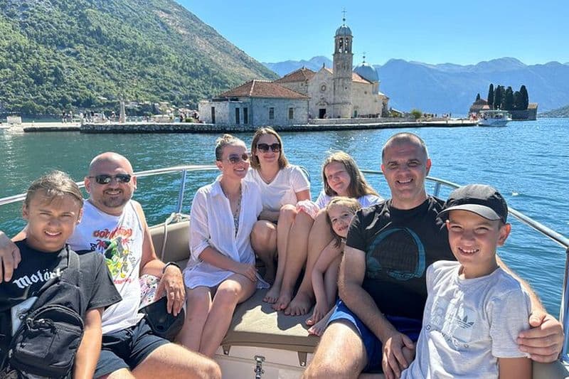 Visite privée de Lady of the Rock et Mamula avec Blue Cave