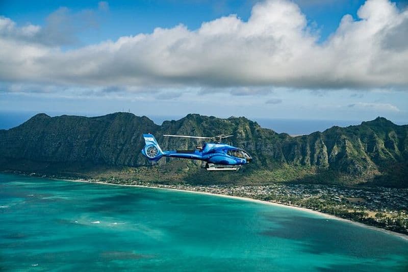 Tour en hélicoptère du ciel bleu d'Oahu