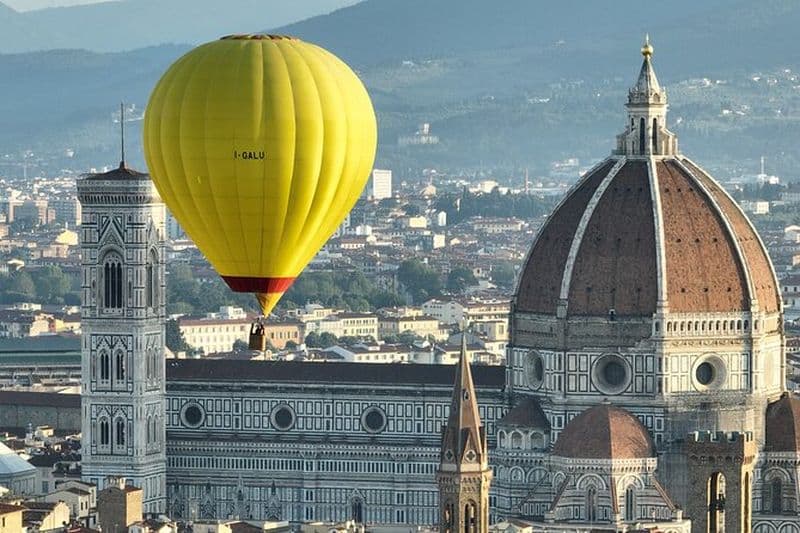 Vol en montgolfière au-dessus de Florence