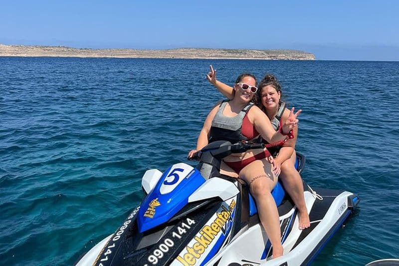 Location de jet ski Malte - 30 minutes - Autoguidé - Pas besoin de permis