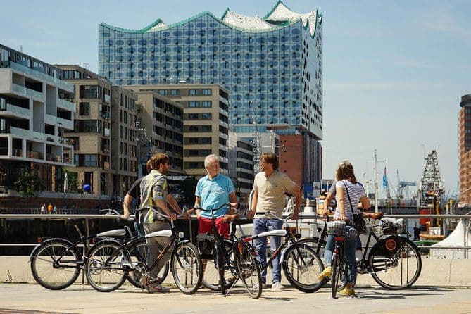 Visite guidée à vélo de Hambourg