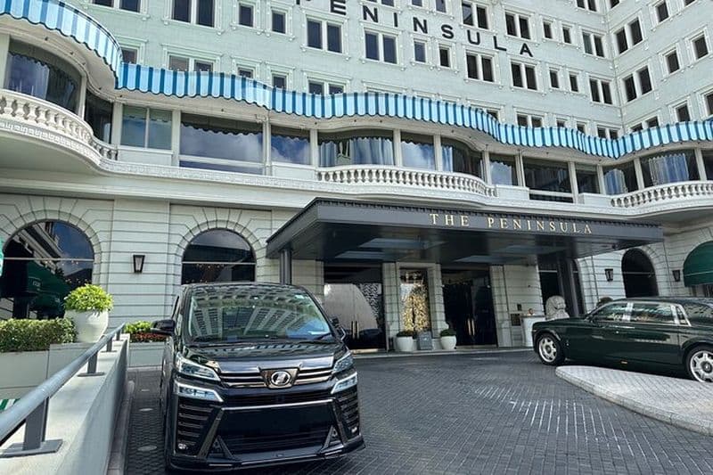 Billet Rencontre avec le chauffeur privé à l'arrivée à Hong Kong: de l'aéroport à l'hôtel