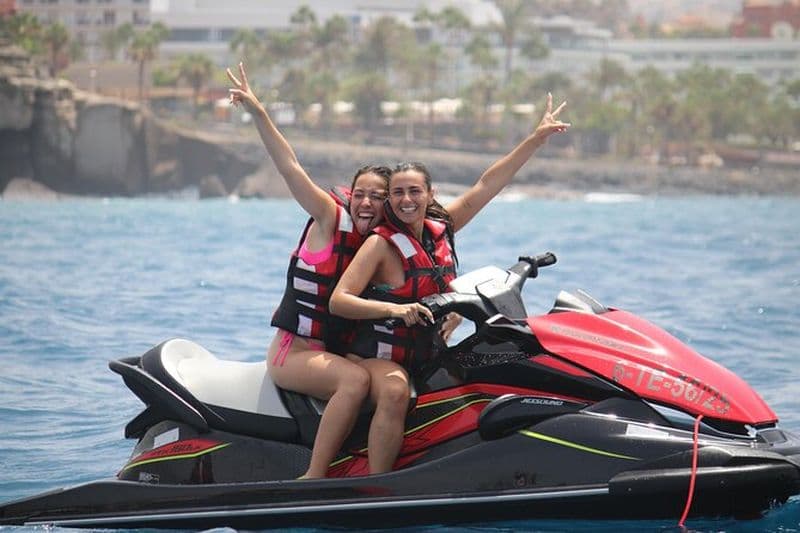 Safari de ski en jet double Tenerife au départ de Puerto Colón