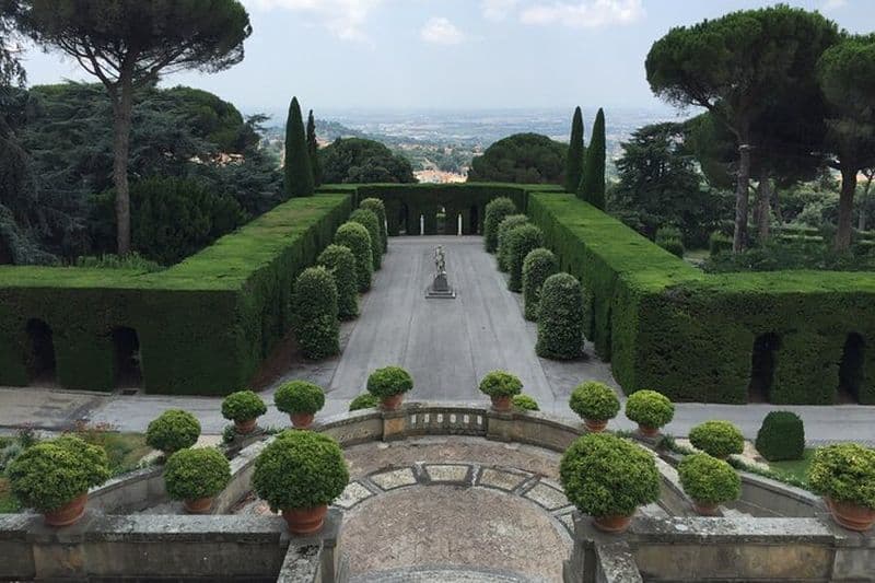 Billet Castel Gandolfo : Bus des jardins pontificaux, Pop's Apartments & Dome