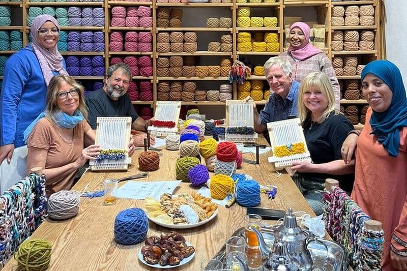 Expérience de tissage de tapis marocain de Fès