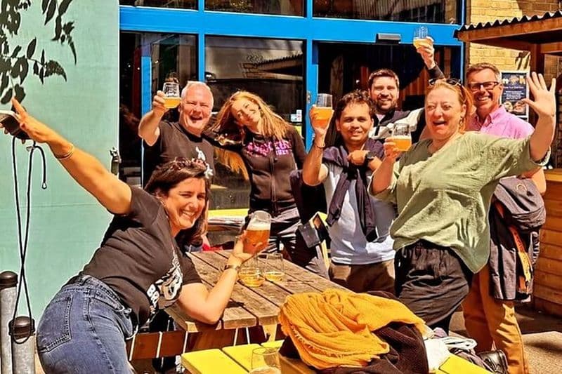 Une dégustation de bières artisanales au Bermondsey Beer Mile