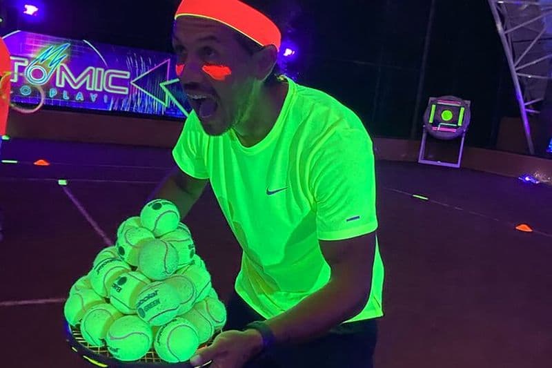 Billet Séance privée Black Light Tennis Experience au RN Tennis Center