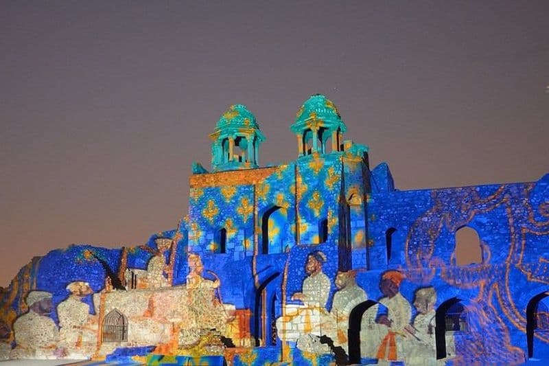 Histoire Formidable de Delhi - Un spectacle son et lumière à Purana Quila