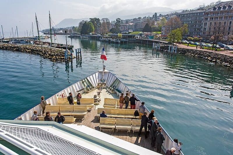 Croisière en Bateau de Lausanne à Evian