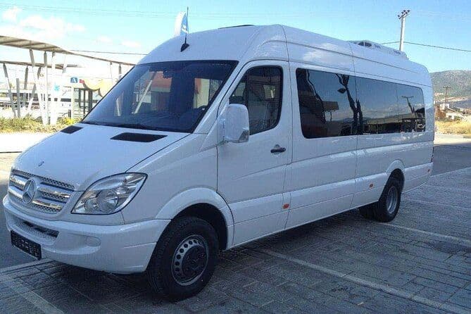 Transfert privé depuis / vers Perissa et la plage de Perivolos à Santorin