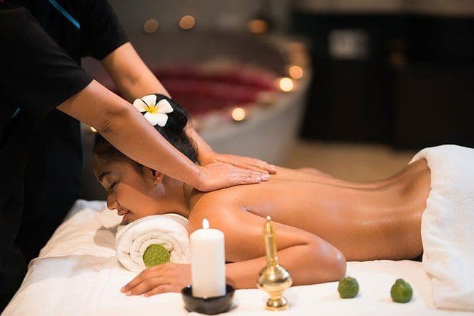 Billet Massage Aroma Therapy, Massage thérapeutique relaxant aux huiles d'aromathérapie.