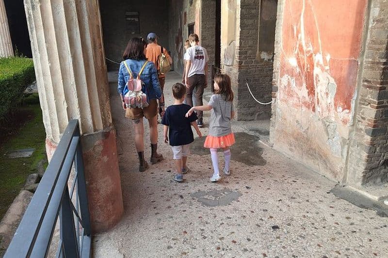 Chasse au trésor ludique à Pompéi pour les enfants et les familles