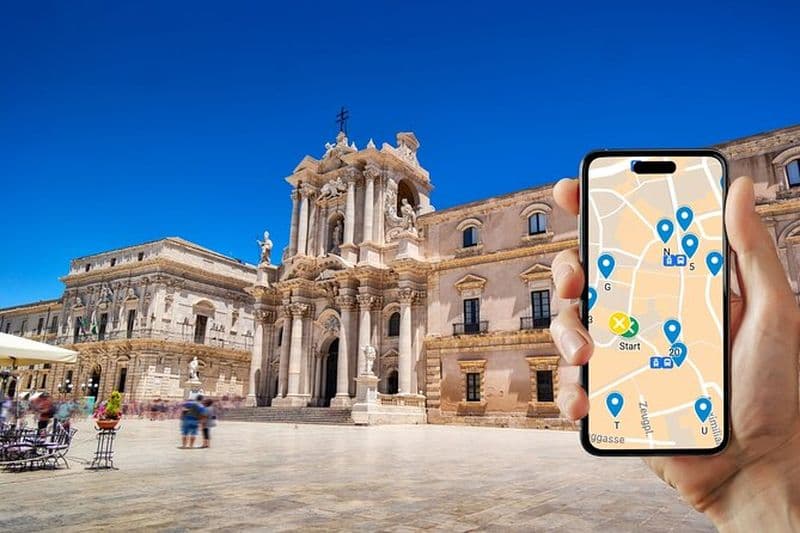 Chasse au trésor autoguidée et rallye urbain à Syracuse