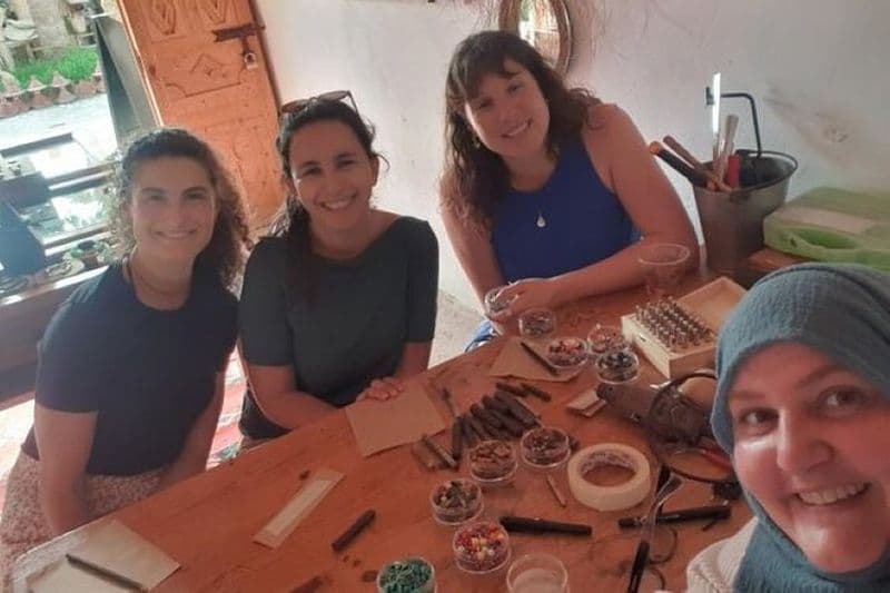 Billet Taghazout - Agadir : Début de l'atelier de fabrication de bijoux