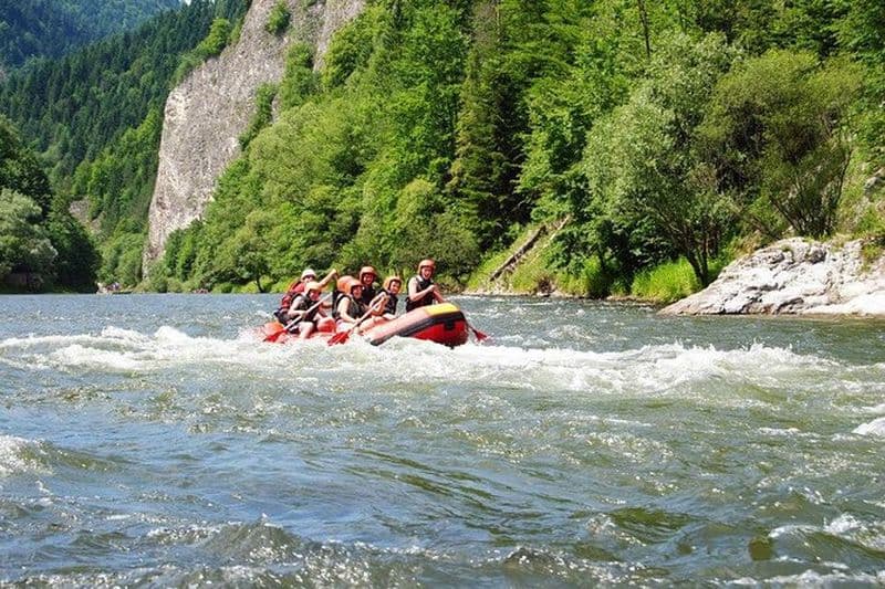 De Cracovie: excursion de rafting en ponton à Dunajec
