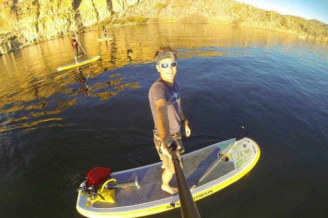 Superbe aventure de stand up paddle dans une oasis du désert de Sonora