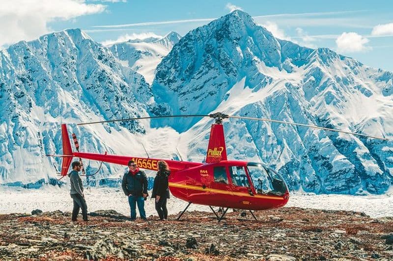 Vol Chugach Explorer Heli - 2,5 heures - 3 atterrissages-zone de mouillage