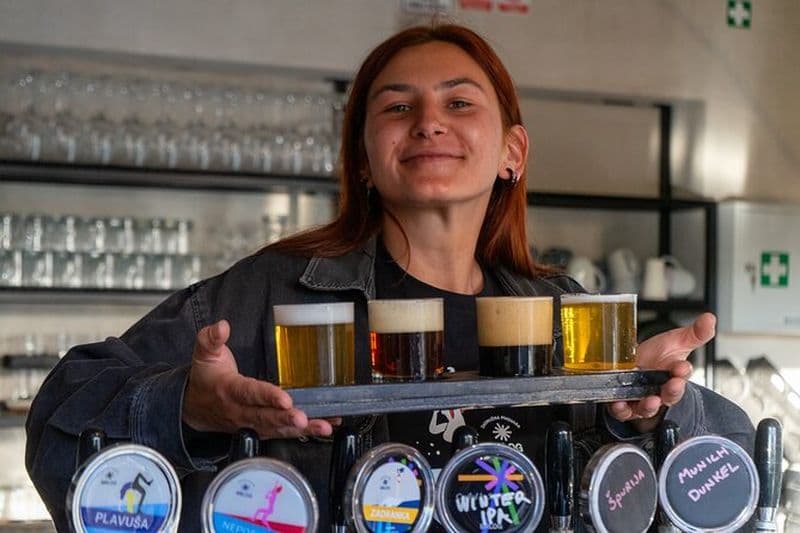 Expérience locale de dégustation de bière artisanale