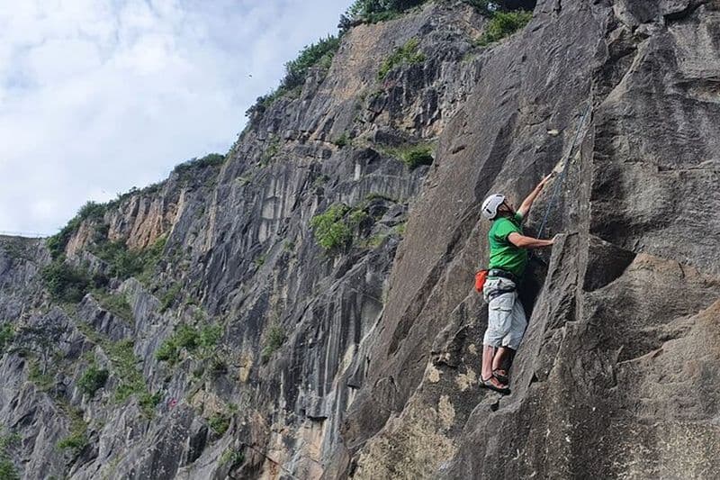 Expériences d'escalade dans les gorges d'Avon