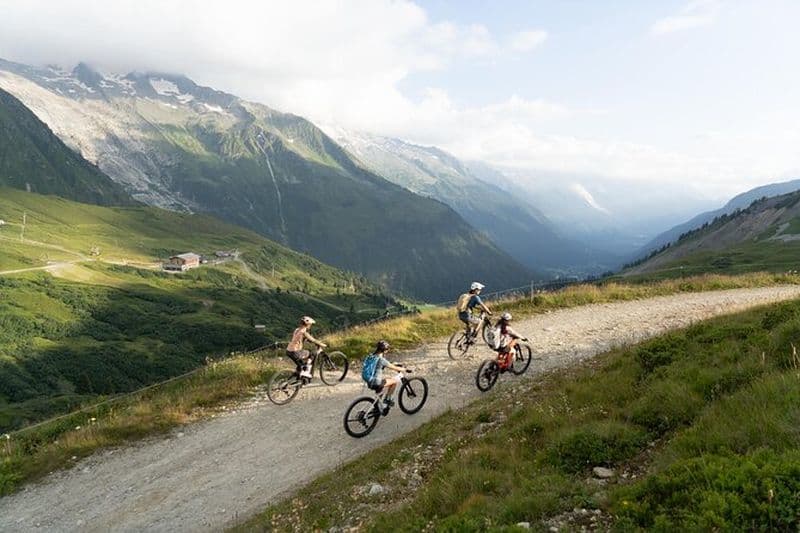 Tour guidé en VTT électrique à Chamonix Mont-Blanc