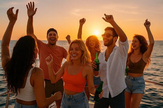 Barcelona Boat Party avec boissons gratuites et DJ