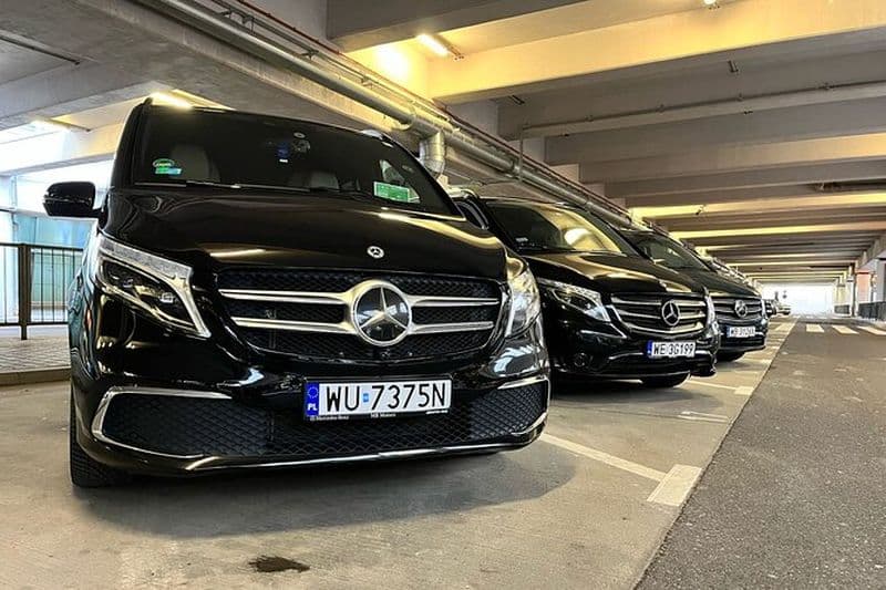 Billet Transfert aller simple de l'aéroport Chopin de Varsovie privé