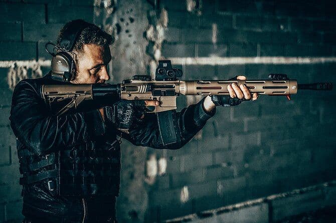 Varsovie: Expérience extrême du stand de tir avec les transferts