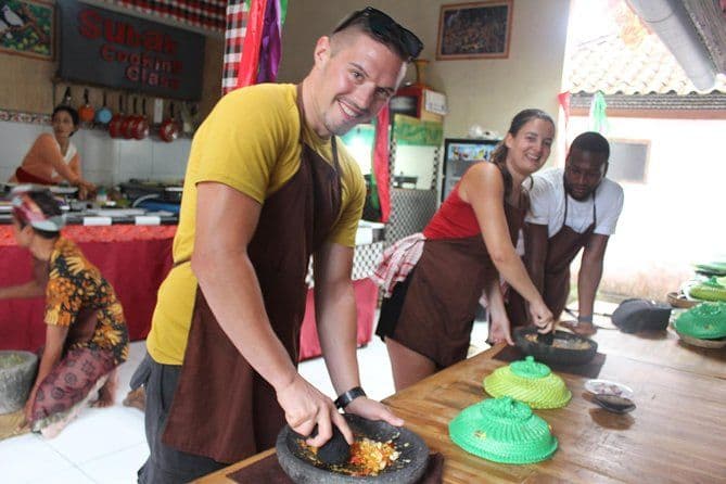 École balinaise de cuisine Ubud (9 plats et visite du marché)