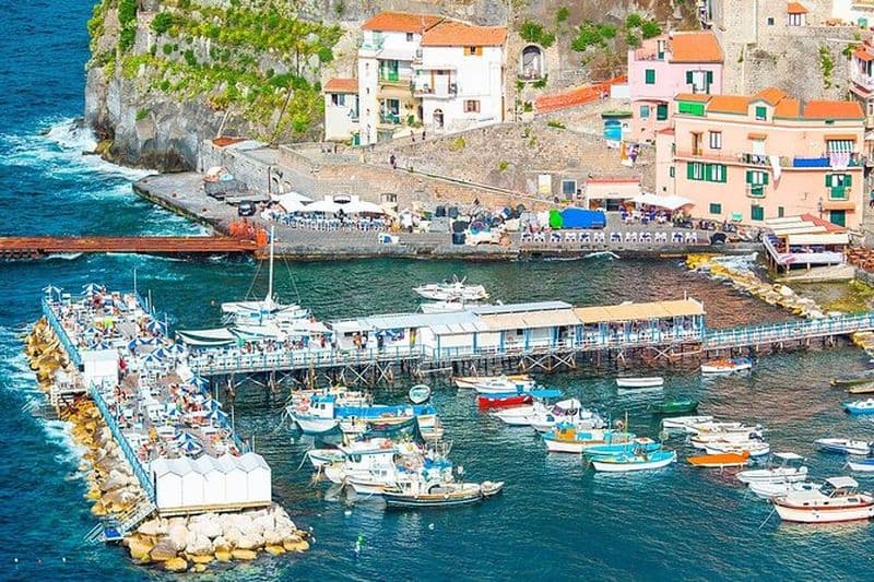 Visite à pied de Sorrente et dégustation de Limoncello