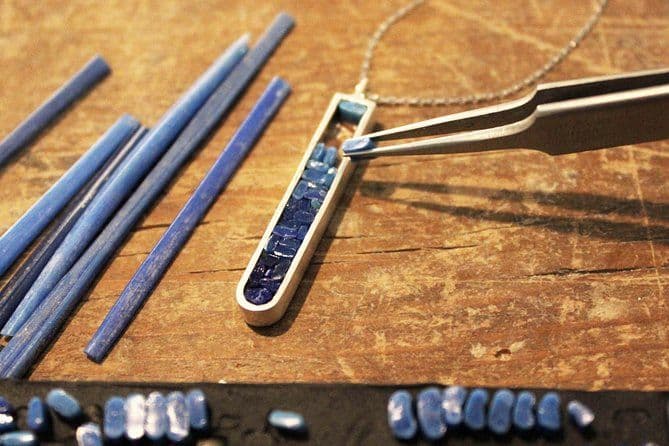Billet Atelier de création de bijoux en micromosaïque à Rome, Italie