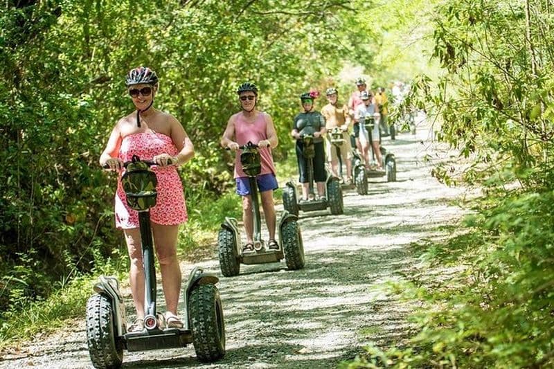 Billet Expérience sur un sentier dans la nature à Sainte Lucie en Segway