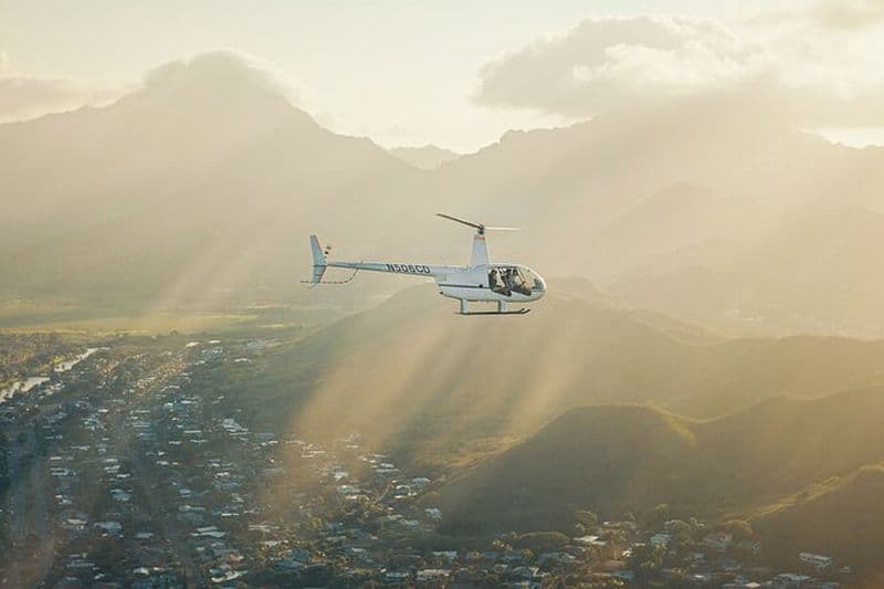 Tour en hélicoptère PARTAGÉ de 60 minutes à Honolulu