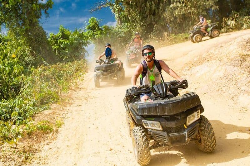 Aventure en VTT Sunset Rush de deux heures à Koh Samui