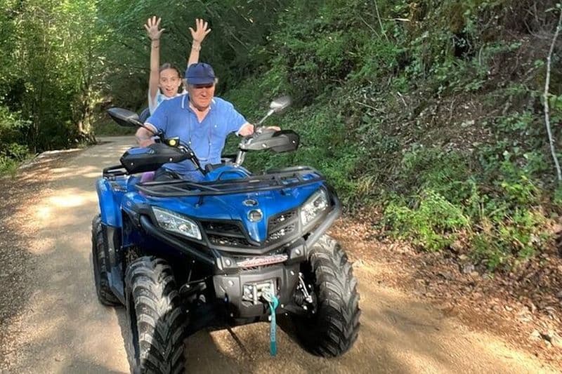 Tour privé en quad de 2 heures à Spolète