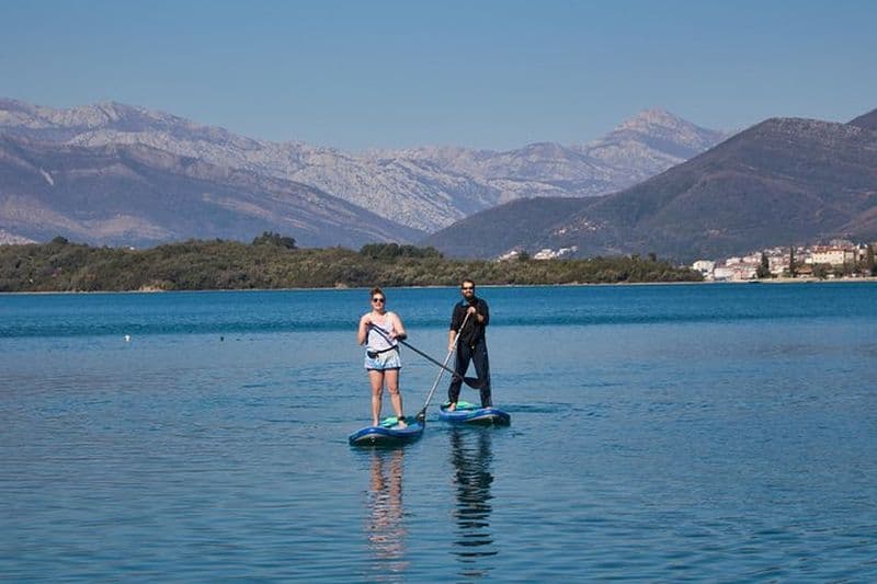 Cycle & SUP: Une tournée complète de la baie de Kotor (nouvelle visite)